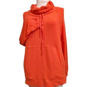 Member's Mark Coral Orange Favorite Lounge Pullover with Pockets